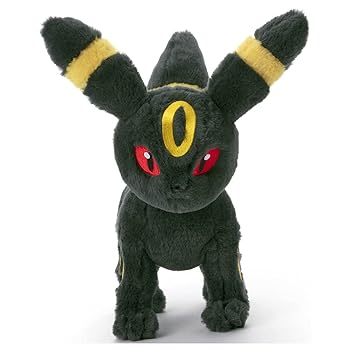 【中古】ポケモン くたくたたった! ぬいぐるみM ブラッキー 幅約33cm
