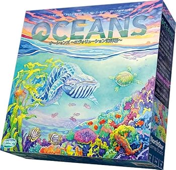 【中古】アークライト オーシャンズ ～エヴォリューション海洋篇～ 完全日本語版 2-4人用 60-90分 12才以上向け ボードゲーム