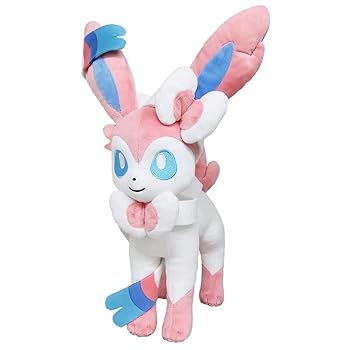 【中古】三英貿易Sanei Boeki ポケットモンスター ALL STAR COLLECTION ニンフィア M W21×D22×H34cm ぬいぐるみ ポケモン PP224