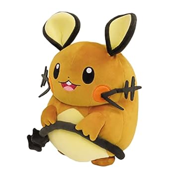 【中古】三英貿易 ポケットモンスター ぽてはぐクッション デデンネ W24.5&times;D22&times;H36.5cm ぬいぐるみ雑貨 ポケモン PZ62｜アトリエ絵利奈