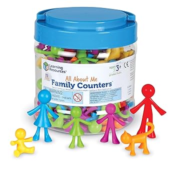 【中古】【39shop】ラーニング★リソーシズLearning Resources ラーニングリソーシズ カラフルカウンター 私の家族 LER3372 正規品(良い)|アトリエ絵利奈