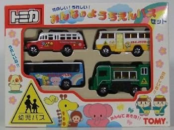 【中古】みんなのようちえん二階建てバス 仕掛ける 【トミカ】 車-乗り物のおもちゃ-おもちゃ