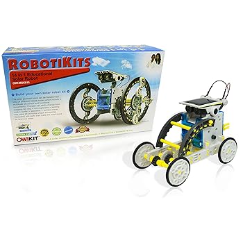 【中古】【39shop】14way★教育用ソーラーロボット | 自分で作れるロボットキット | ソーラー可動式(非常に良い)|アトリエ絵利奈