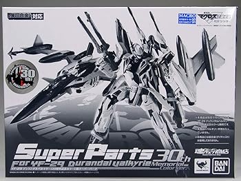 【中古】バンダイBANDAI DX超アロイ マクロスＦ YF-29 デュランダルバルキリー30周年祝する色つや用百貨店一部分 魂ウェッブ押さえる