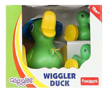 【中古】funskool-gigglesウィグラーDuck