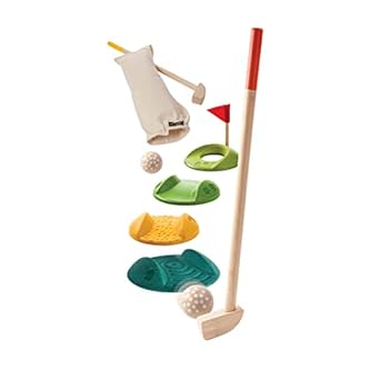 【中古】PLANTOYS ミニゴルフ フルセット 5683