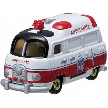 【中古】ワームン アンビュランス 救急車 ミッキーマウス ワークスディビジョン DM-31 Worm\u0027n WORKS DIVISION ミニカー 手あそびオモチャ・手あそび ディズニ