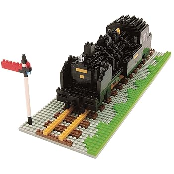【中古】【39shop】ナノブロック★蒸気機関車(良い)|アトリエ絵利奈