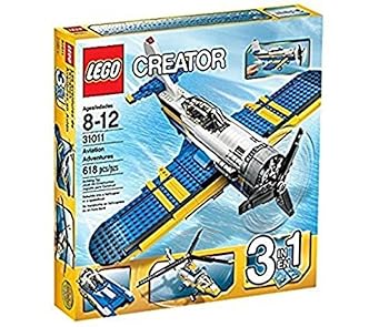【中古】レゴ クリエイター・アビエーション・アドベンチャー 31011