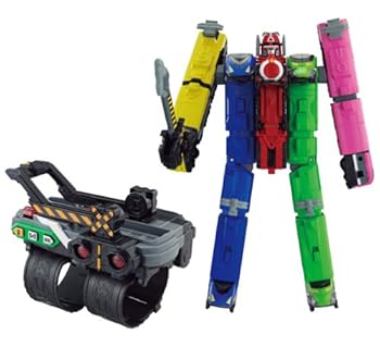 【中古】烈車中隊トッキュウジャー 出かけること前進運動!烈車練り合わせるDXトッキュウオー\u0026変身ブレス トッキュウチェンジャーセット