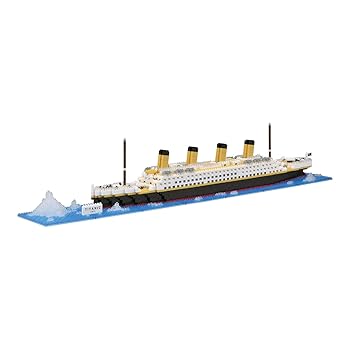 【中古】カワダKawada nanoblock ナノ立ちはだかる 本当の余暇活動続きもの タイタニック NB-021