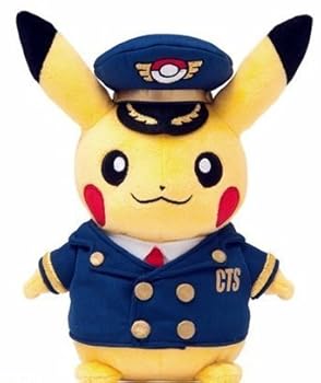 【中古】【39shop】ぬいぐるみ パイロットピカチュウ ポケモンセンター新千歳空港限定(良い)|アトリエ絵利奈