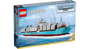 【中古】LEGO 10241 Maersk Line Triple-E レゴ 作り手