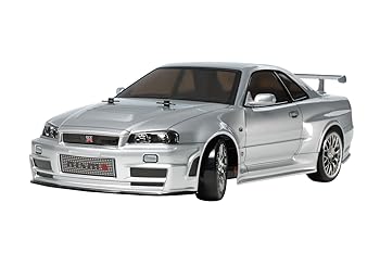 【中古】タミヤTAMIYA male 1/10 電動RCカーシリーズ No.605 ニスモ R34 GT-R Z-tune TT-02Dシャーシ ドリフトスペック オンロード 58605