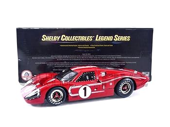 【中古】ShelbyCollect ☆ シェルビーコレクティブルズ 1/18 フォード GT40 Mk.IV 1967 ルマン24H ウィナー #1 D.ガーニー/A.J.フォイト