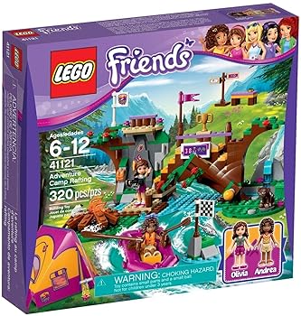 【中古】レゴ LEGO フレンズ アドベンチャーキャンプ“ラフティング\" 41121"