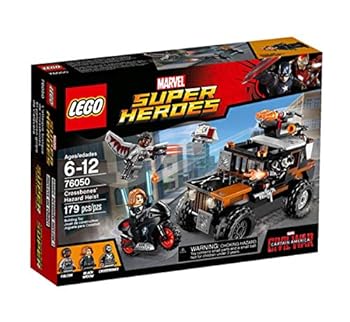 【中古】レゴ スーパー・ヒーローズ クロスボーンズの押し込み強盗 76050 ブロック-セット-おもちゃ
