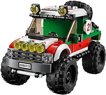 【中古】レゴ シティ 4WDオフロード鉄道車両 60115 その他-おもちゃ