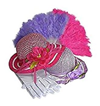【中古】【39shop】Girls★Tea Party Dress Up Play Set For 2 with Sun Hats Gloves and Fans（良い）｜アトリエ絵利奈