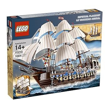 【中古】LEGO レゴ/ 晴れ晴れしい帆船！全長75ｃｍ馬鹿でかい！ インペリアル フラッグシップ 10210 [並行輸入品]