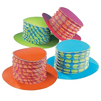 【中古】【39shop】Accordion★Party Hats 1 dz by Fun Express [並行輸入品]（良い）｜アトリエ絵利奈
