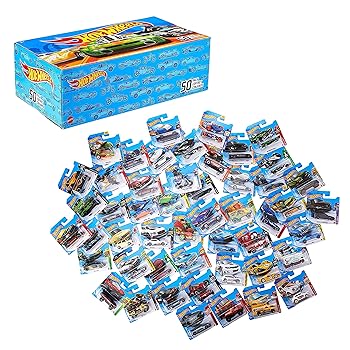 【中古】【Amazon.co.jp 限定】ホットウィールHot Wheels ベーシックカー 50カーパック 【3才~】 V6697
