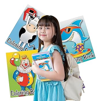 【中古】72-pack of Kid's Coloring Books ~ Great Party Favors! Assorted Designs by Fun Express [並行輸入品]