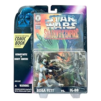 【中古】【39shop】スターウォーズ　シャドウズ　オブ　ジ　エンパイア　２パックフィギュア【ボバ・フェット★VS IG-88】　オリジナルコミック付(非常に良い)｜アトリエ絵利奈 28,314円
