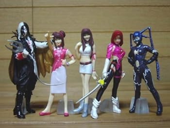 【中古】実写版 キューティーハニー 全5種 コバルト ガシャポン HGIF 全5種 未開封 ミニブック付 1 キューティーハ画像