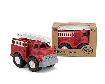 【中古】Green Toys グリーントイズ 消防自動車