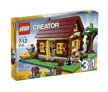 【中古】レゴ クリエイター・ログハウス 5766 セット-ブロック-おもちゃ