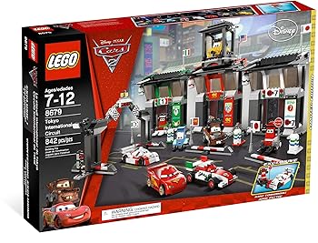 【中古】レゴ ウォルトディズニー カーズ Exclusive Limited Edition 書き割り #8679 Tokyo International Circuit