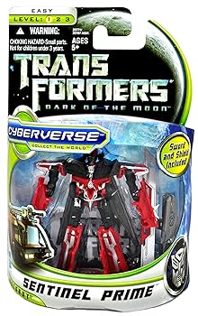 【中古】トランスフォーマー ムービー ダークサイド・ムーン サイバーバース コマンダークラス センチネルプライム US版/TRANSFORMERS Movie DARK OF THE