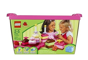 【中古】レゴ LEGO デュプロ サクラ色の西洋菓子差しつかえる仕掛ける 6785 ブロック-セット-おもちゃ