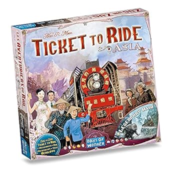 【中古】ホビージャパン特選ボードゲーム チケット・トゥ・ライド アジア拡張セット 日本語訳ルール 12,863円