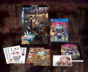【中古】エスプレイドΨサイ 限定版 【限定版物】・冊子・CD・復刻インストラクションカード・シール - PS4