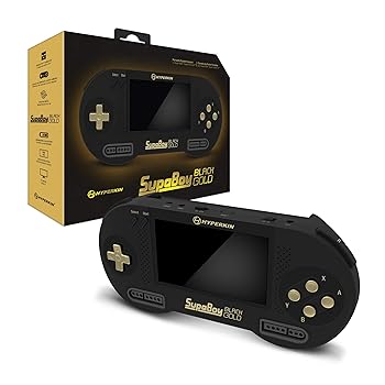 【中古】【HYPERKIN/ハイパキン】 SUPABOY Black Gold Special Edition / スパボーイ・ブラック・ゴールド・スペシャルエディション ハイパキン【スーパ
