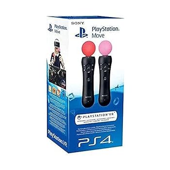 【中古】Sony PlayStation Move Motion Controller - Twin Pack PS4/PSVR - Imported