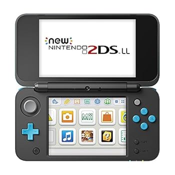 【中古】【39shop】Newニンテンドー2DS★LL ブラック&times;ターコイズ（良い）｜アトリエ絵利奈