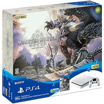 【中古】PlayStation 4 MONSTER HUNTER: WORLD Starter Pack White CUHJ-10023【メーカー生産終了】