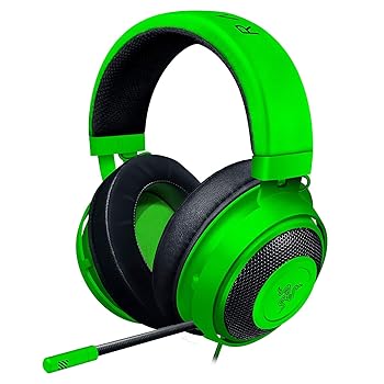 【中古】Razer Kraken Green ゲーミングヘッドセット + THX USBオーディオコントローラー 3.5mm/USB 7.1 立体音響対応 PC 冷却パッド 【日本正規代理店品 14,808円