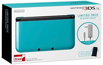 【中古】ニンテンドー3DS LL リミテッドパック ターコイズXブラック 26,863円