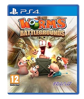 【中古】Worms Battlegrounds Sony Playstation 4 PS4 Game UK 輸入版
