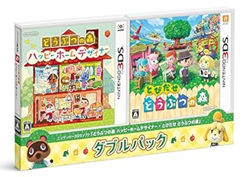 【中古】どうぶつの森 ハッピーホームデザイナー・とびだせ どうぶつの森 ダブルパック - 3DS 8,991円