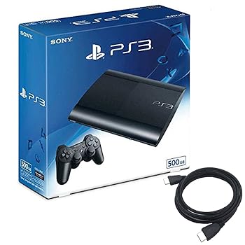 【中古】PlayStation3 チャコール・ブラック 500GB CECH4300C アンサー PS3用 HDMIケーブル2.0M付