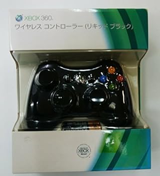 【中古】Xbox 360 無線電話 制御装置 流動物 黒いこと