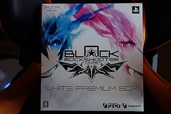 【中古】ブラック★ロックシューター THE GAME ホワイトプレミアムBOX限定版:オリジナルフィギュアfigma「WRS」、ブラック★ロックシューターアートワー