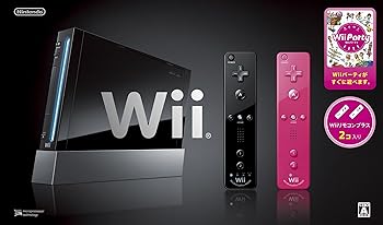 【中古】【39shop】Wii本体クロ★Wiiリモコンプラス2個、Wiiパーティ 【メーカー生産終了】(非常に良い)|アトリエ絵利奈