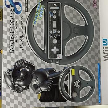 【中古】【39shop】マリオカート８　ハンドル　for　wii　リモコンMETAL　MARIO（良い）｜アトリエ絵利奈