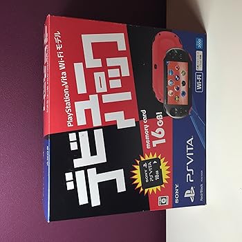 【中古】PlayStation Vita デビューパック Wi-Fiモデル レッド/ブラック